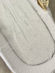 Organic moses basket fitted sheet